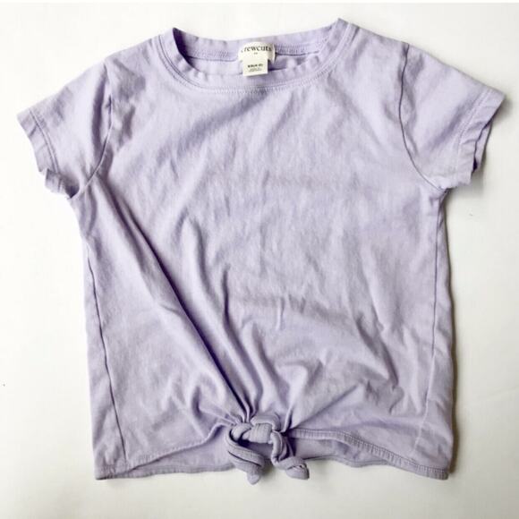 Crewcuts Tie Front Tee Size 4/5 - Picture 2 of 4